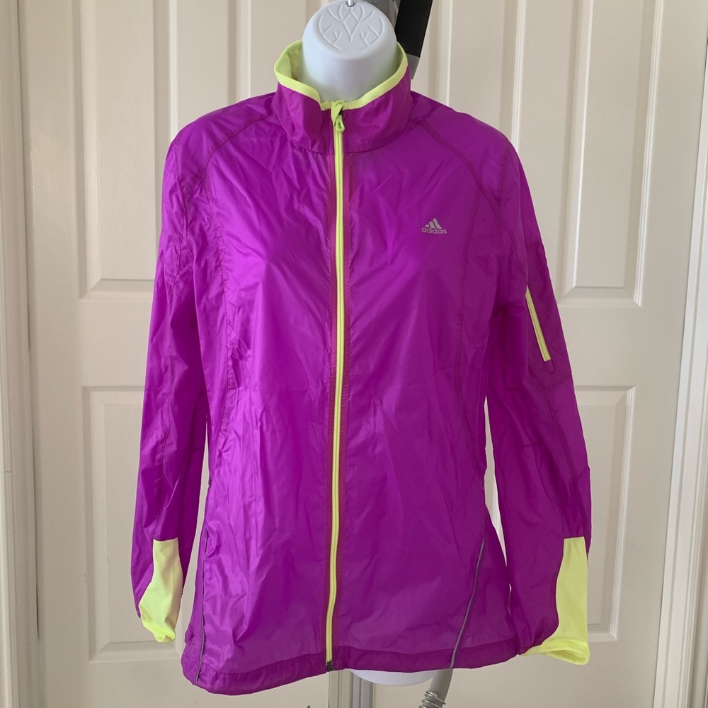 Electric Lightweight Adidas Windbreaker